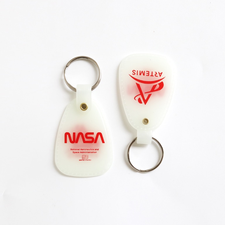 NASA WESTERN SADDLE KEY RING