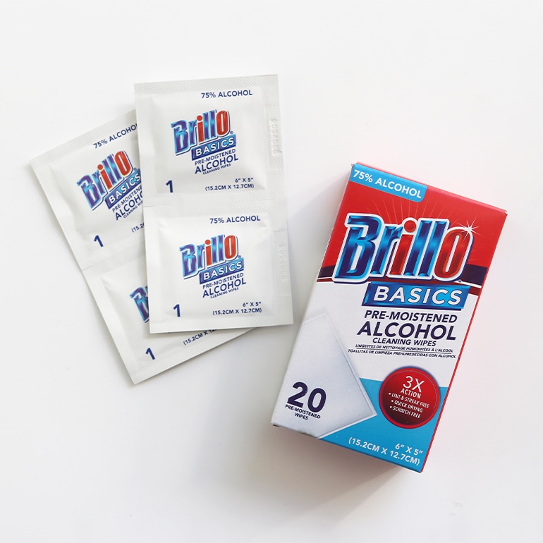 Brillo｜BASICS CLEANING WIPES ALCOHOL