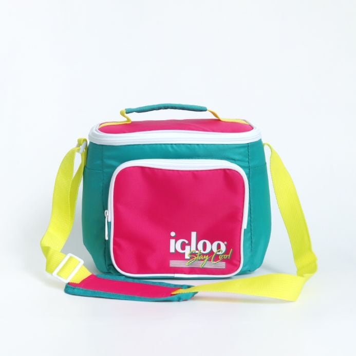 IGLOO イグルー｜RETRO スクエアランチバッグ【JADE】 (クーラーバッグ)