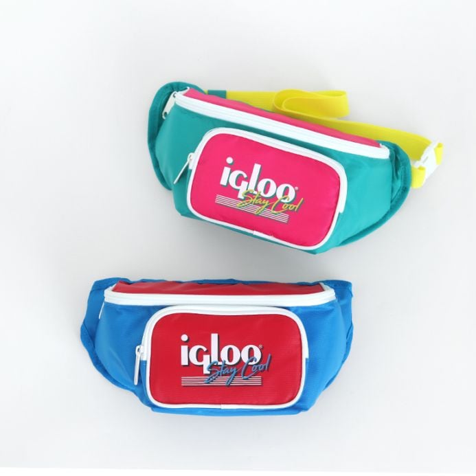 IGLOO イグルー｜RETRO ウェストポーチ【AMERICANA】【JADE】 (クーラーバッグ)
