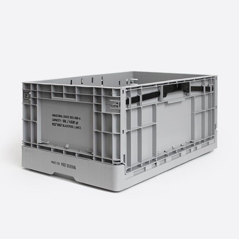 POST GENERAL ポストジェネラル｜INDUSTRIAL FOLDABLE CRATE インダストリアル フォルダブルクレート