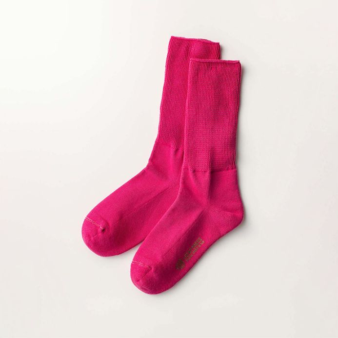 LUCKY SOCKS ラッキーソックス｜リラックスパイルソックス　ピンク