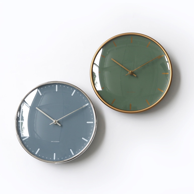 ARNEJACOBSEN アルネ・ヤコブセン｜Wall Clock CITY HALL 210mm 通販