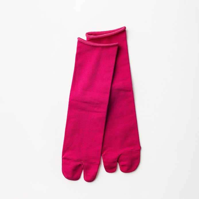 LUCKY SOCKS ラッキーソックス｜ノーゴムタビアンクルソックス　ピンク