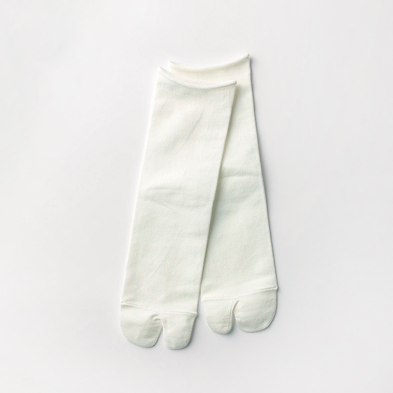 LUCKY SOCKS ラッキーソックス｜ノーゴムタビアンクルソックス　アイボリー