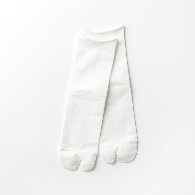 LUCKY SOCKS ラッキーソックス｜ノーゴムタビアンクルソックス　オフホワイト