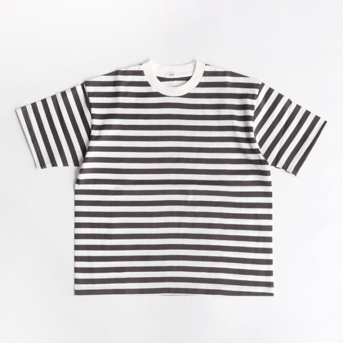 maillot マイヨ｜Tube Border Long S/S-Tee LIGHT BROWN 通販｜DUPON35