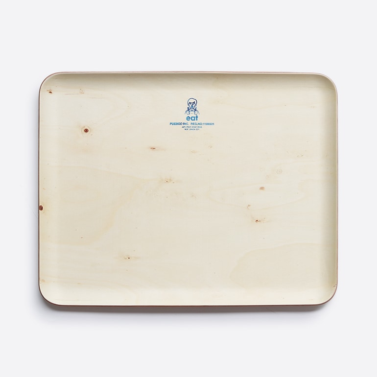 PUEBCO プエブコ｜WOODEN TRAY Rectangle 36×28 ウッドトレー 通販