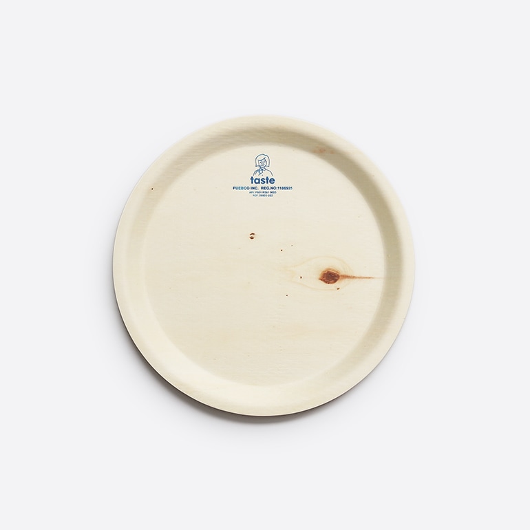 PUEBCO プエブコ｜WOODEN TRAY Round Φ27 ウッドトレー