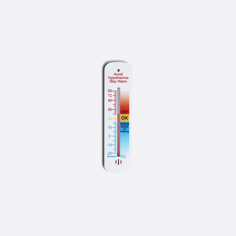 DETAIL ディテール｜Brannan Plastic Wall Thermometer 155mm Comfort プラスチック ウォール サーモメーター 155mm コンフォート