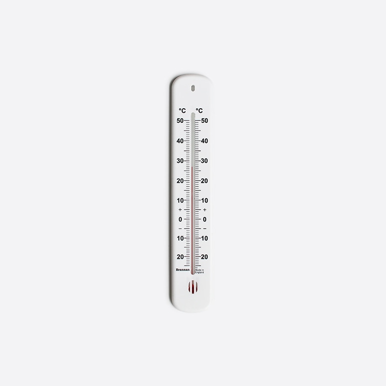 DETAIL ディテール｜Brannan Plastic Wall Thermometer 215mm プラスチック ウォール サーモメーター 215mm