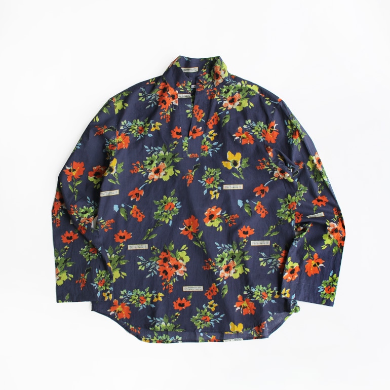PUEBCO プエブコ｜PULLOVER SHIRT【FLOWER PRINT】