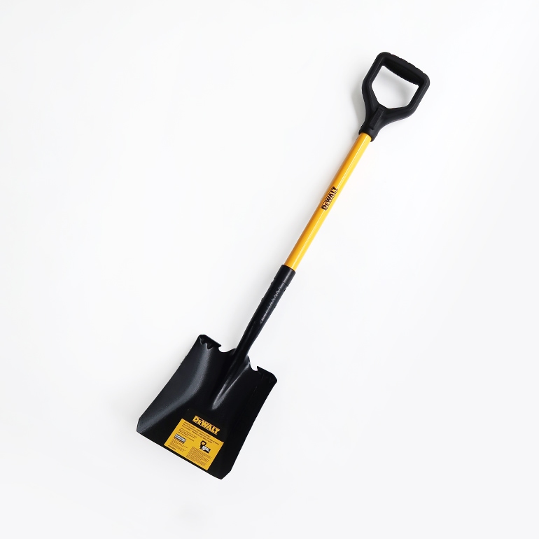 DEWALT デウォルト｜スクエアショベル ファイバーDグリップ
