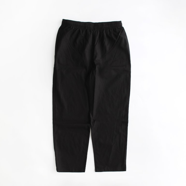 VOIRY ヴォイリー｜DOCTOR PANTS-COTTON/LINEN BLACK