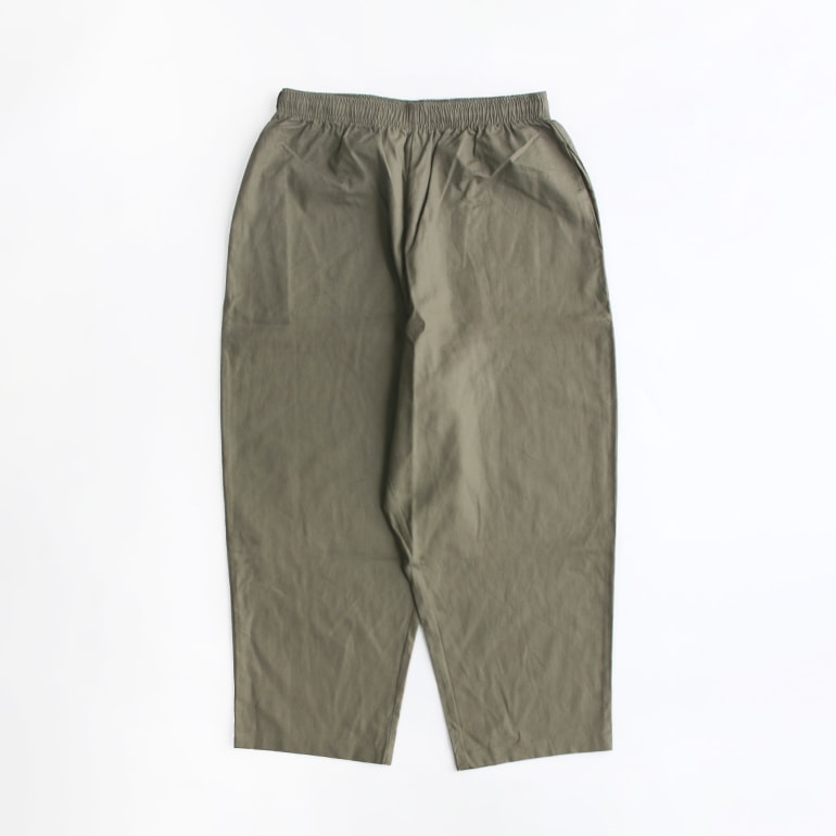 VOIRY ヴォイリー｜SUNDAY PANTS-COTTON/LINEN KHAKI 通販｜DUPON35