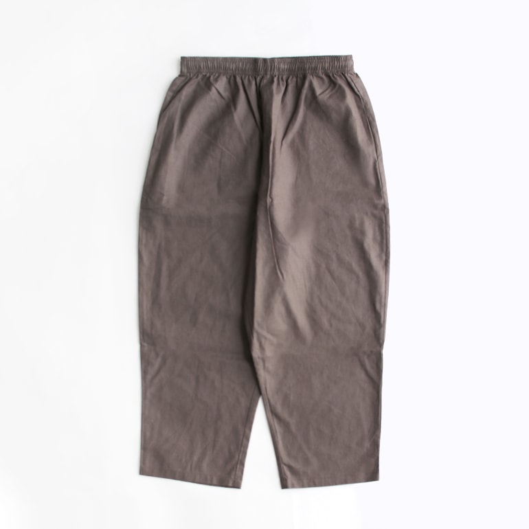 VOIRY ヴォイリー｜SUNDAY PANTS-COTTON/LINEN BROWN