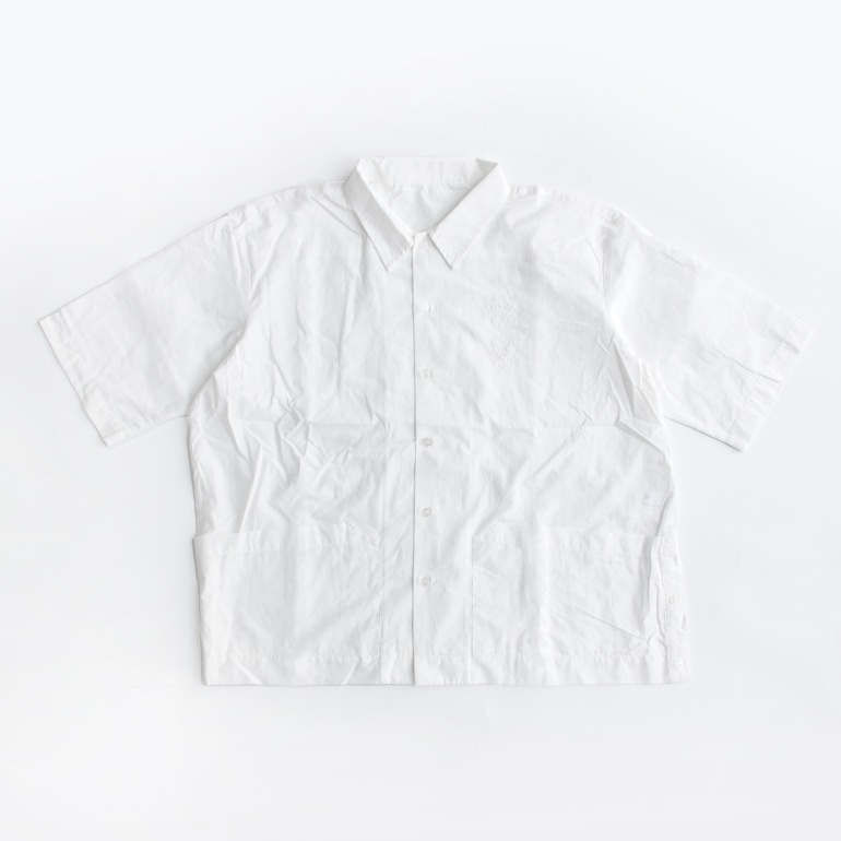 VOIRY ヴォイリー｜CB SHIRTS-B S/S O-WHITE