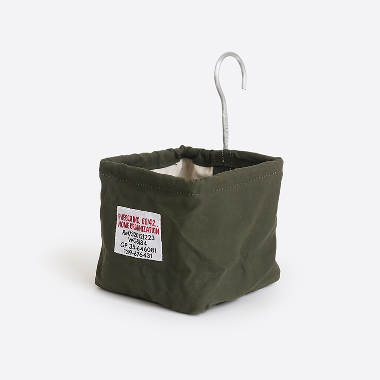 PUEBCO プエブコ｜VINTAGE MATERIAL HOOK BASKET SQUARE ビンテージ