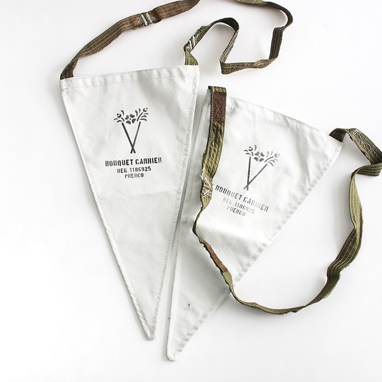 PUEBCO プエブコ｜BOUQUET CARRIER / SNOW JACKET FABRIC