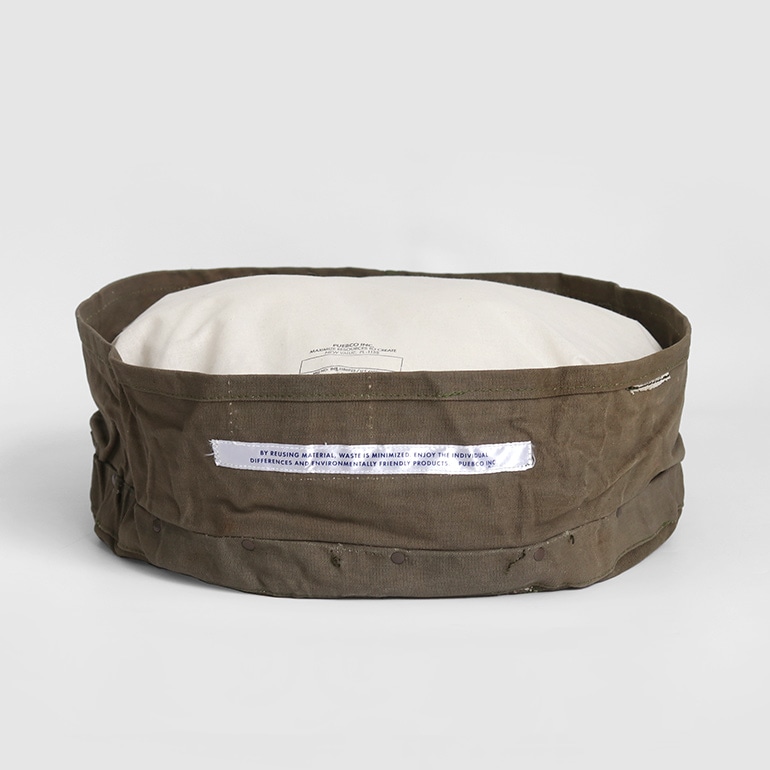PUEBCO プエブコ｜VINTAGE MATERIAL PET BED W/CUSHION / Small ペットベッド