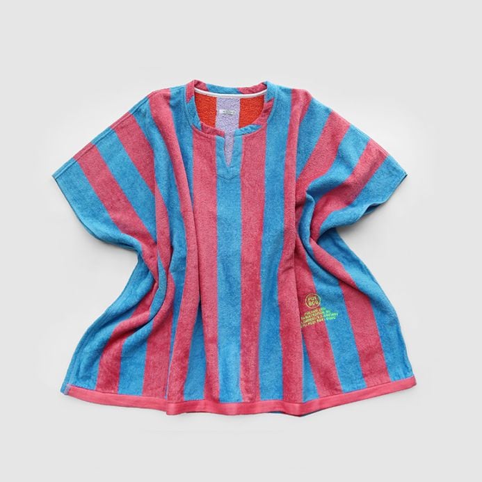 PUEBCO プエブコ｜POOL OVER TEE【Blue×Red】