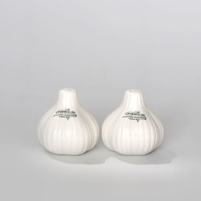 PUEBCO プエブコ｜CERAMIC SALT & PEPPER SHAKER SET / Garlic