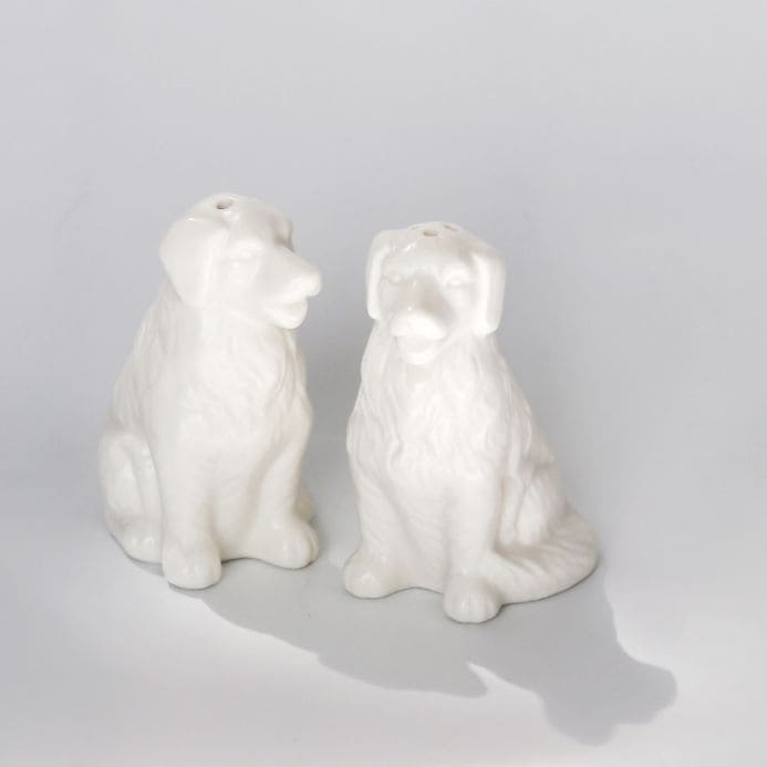 PUEBCO プエブコ｜CERAMIC SALT & PEPPER SHAKER SET / Golden Retriever