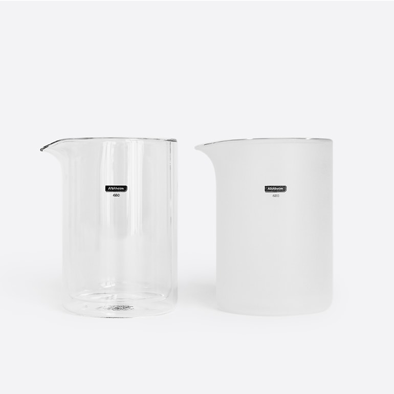 ANAHEIM アナハイム｜Double Wall Beaker 450ml ダブル ウォール ビーカー