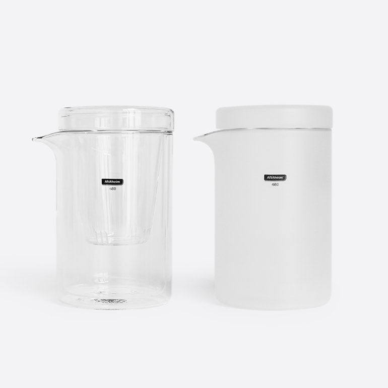 ANAHEIM アナハイム｜Double Wall Tea Pot 450ml ダブル ウォール ティー ポット