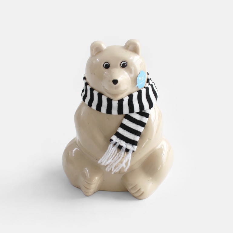 Polar Bear Money Box（with muffler 2026）
