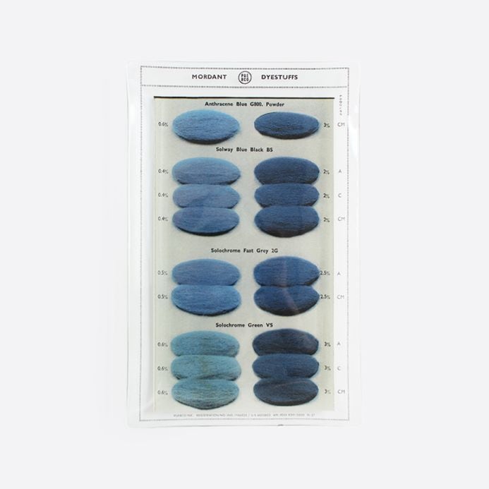 PUEBCO プエブコ｜PRINTED GLASS TRAY Dye Color Sample