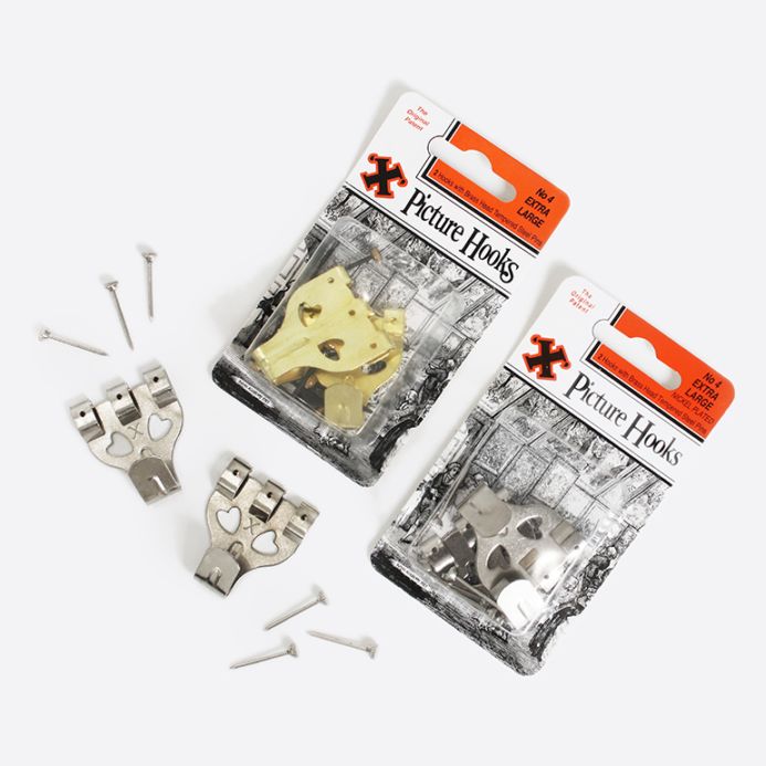 Frank Shaw フランク・ショウ｜X Picture Hooks No4 set of 2 エックス ピクチャー フック