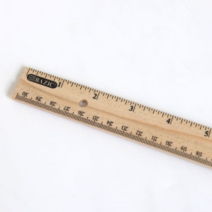 BAZIC ベイジック｜ウッドルーラー30cm