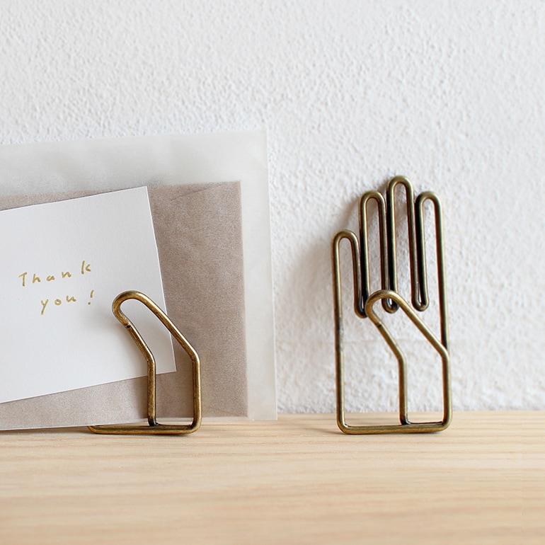 月光荘画材店｜右手クリップ(1点販売)