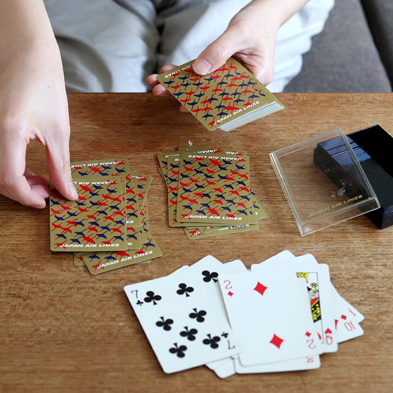 激安本物 VINTAGE｜playing cards トランプ【JAPAN AIR LINES】 通販｜DUPON35 トランプ