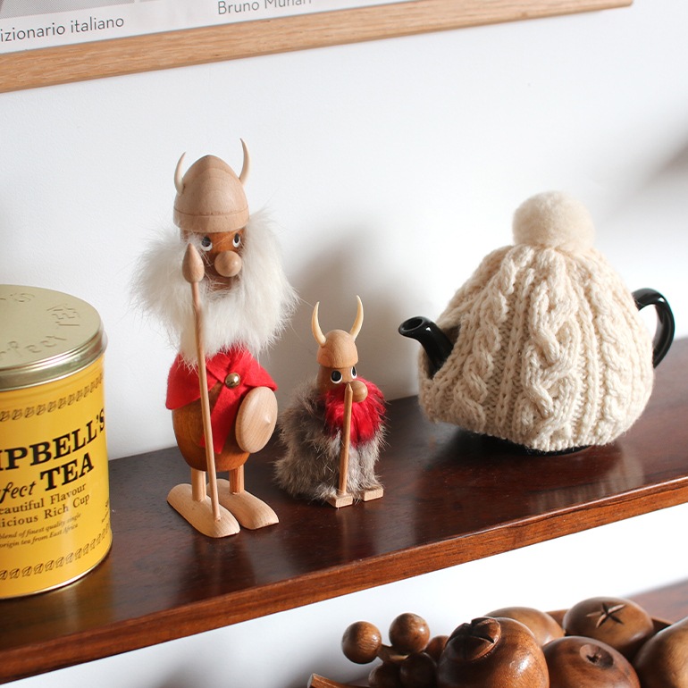 VINTAGE｜DANISH WOODEN VIKING #13