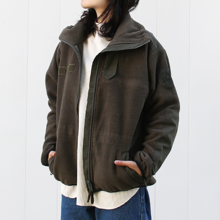 USED オーストリア軍 アルパイン フリースジャケット