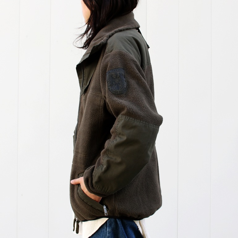 USED オーストリア軍 アルパイン フリースジャケット