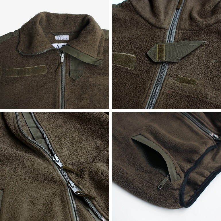 USED オーストリア軍 アルパイン フリースジャケット