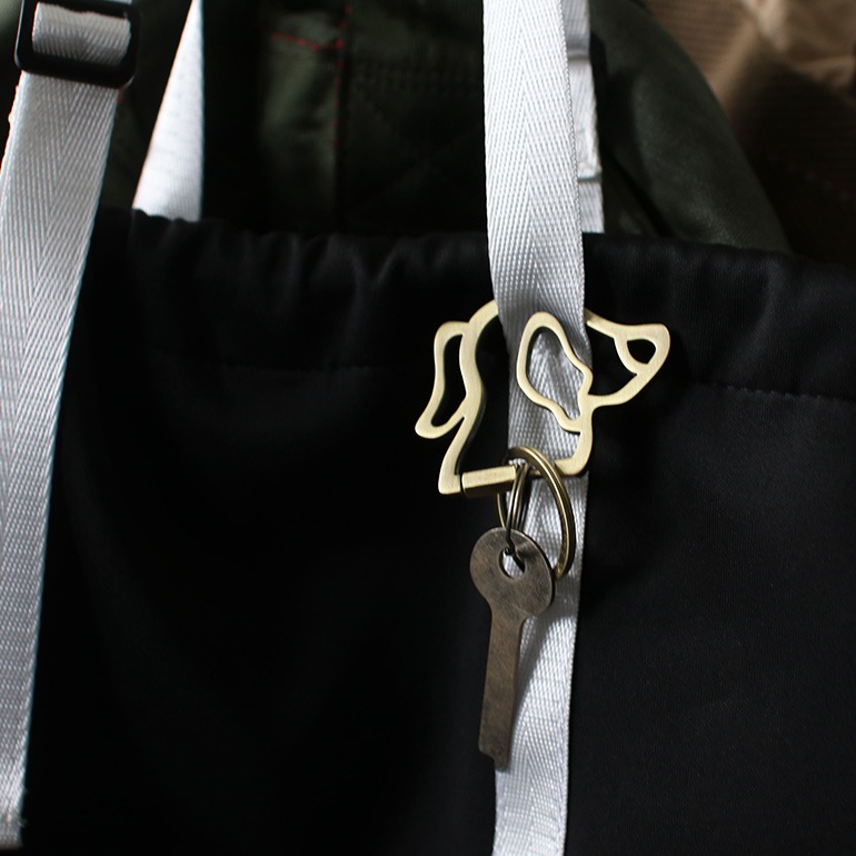 【取扱終了/在庫限り】DETAIL ディテール｜Metal Outline Carabiner メタルアウトラインカラビナ