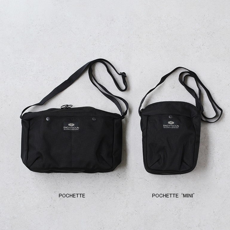 BAGnNOUN バッグンナウン｜POCHETTE 'MINI/BLACK'