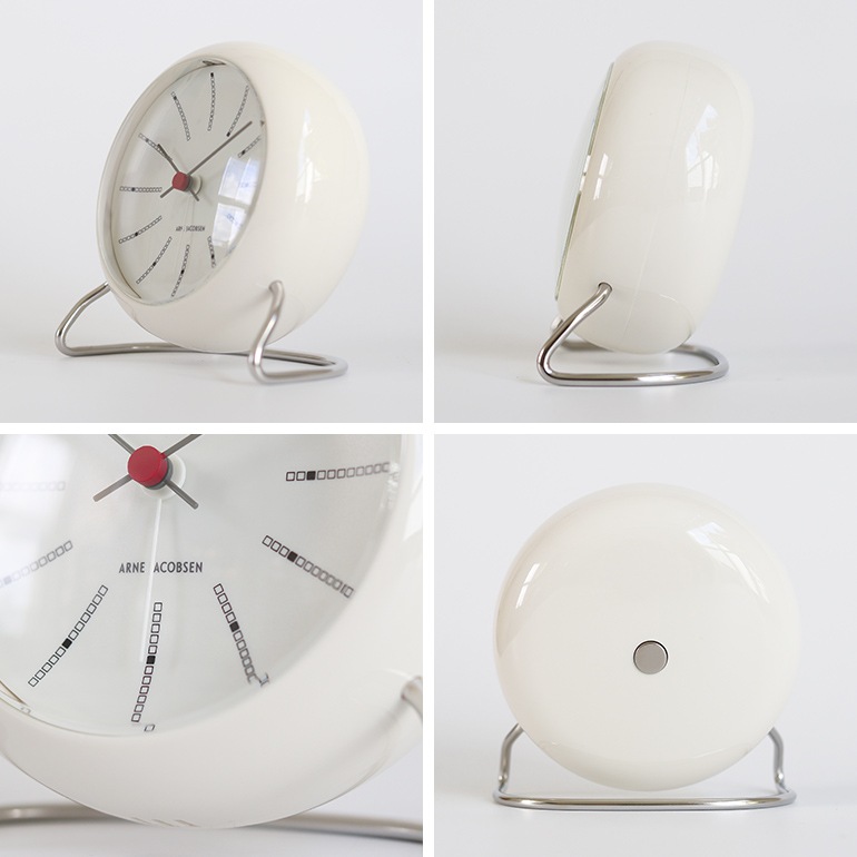 ARNEJACOBSEN アルネ・ヤコブセン｜TABLE CLOCK Bankers 43675