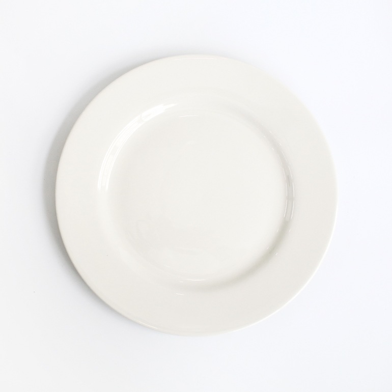 Tuxton タクストン｜Eggshell Dinner Plate 27cm