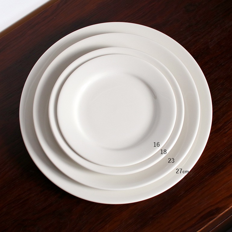 Tuxton タクストン｜Eggshell Dinner Plate 27cm