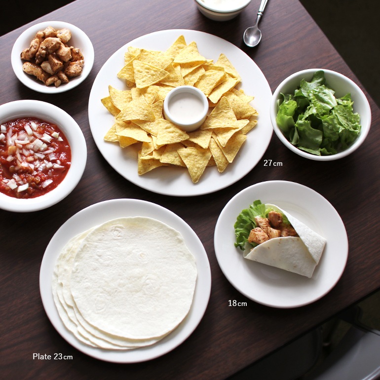 Tuxton タクストン｜Eggshell Dinner Plate 27cm