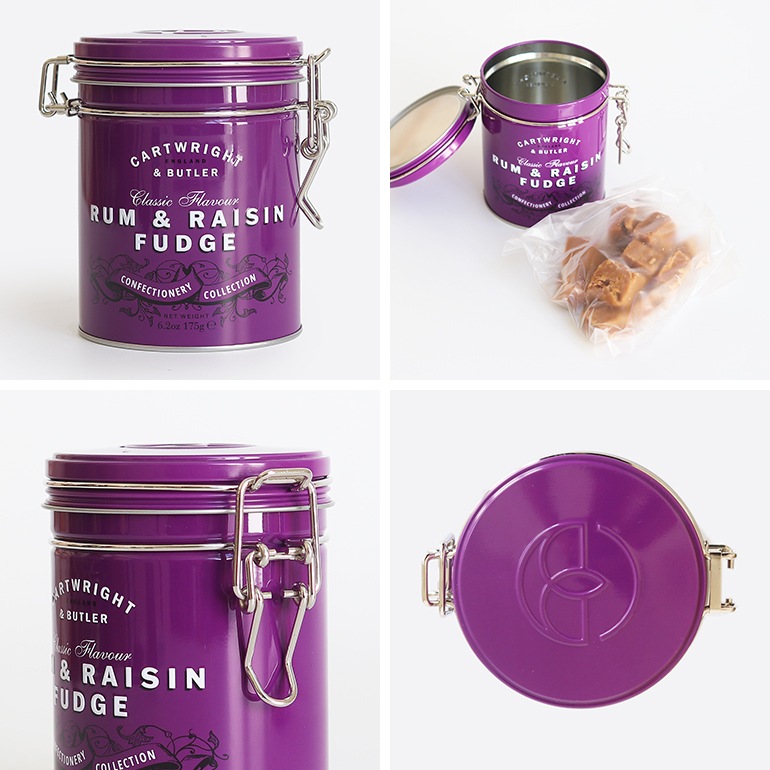 CARTWRIGHT&BUTLER カートライト＆バトラー｜ファッジ・トフィー ティン缶入