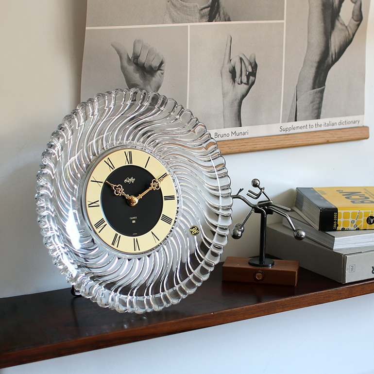 VINTAGE｜1980's HOYA CRYSTAL LOFTY CLOCK #2 通販｜DUPON35
