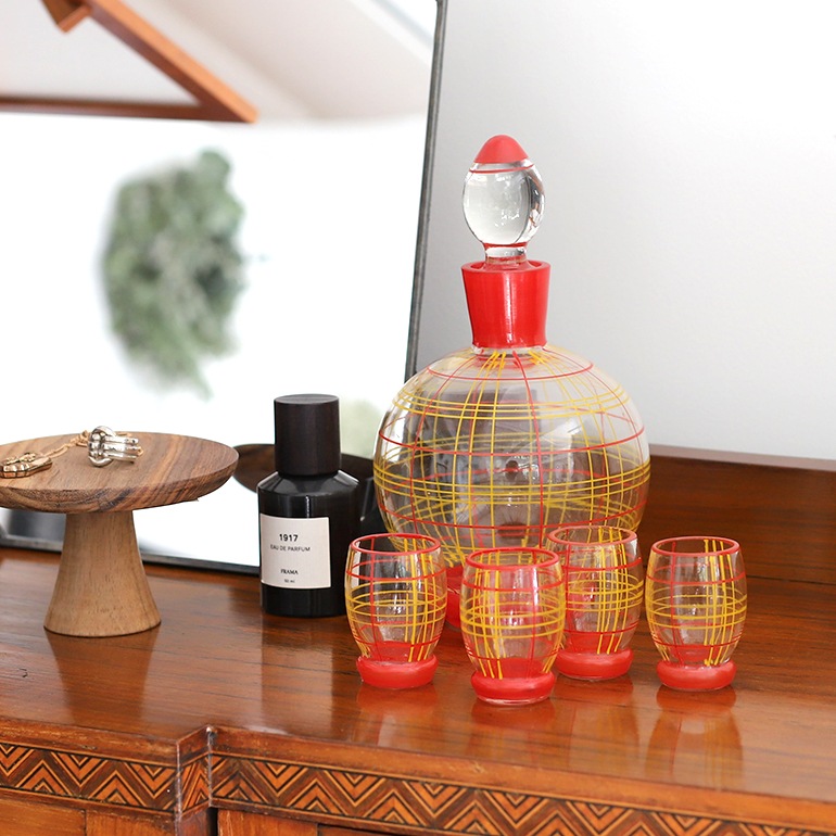 VINTAGE｜1930s Czechoslovakia Decanter