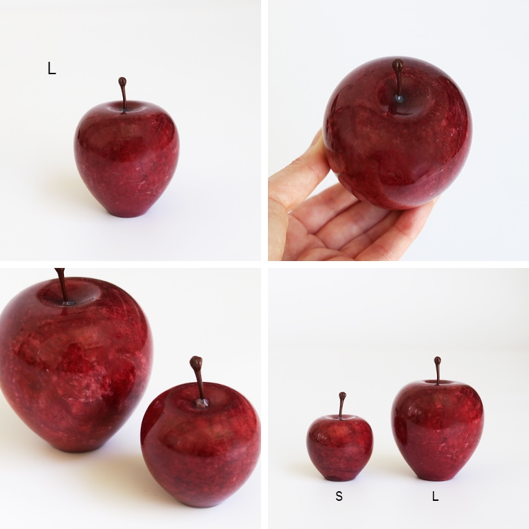 DETAIL ディテール｜MARBLE APPLE レッド L
