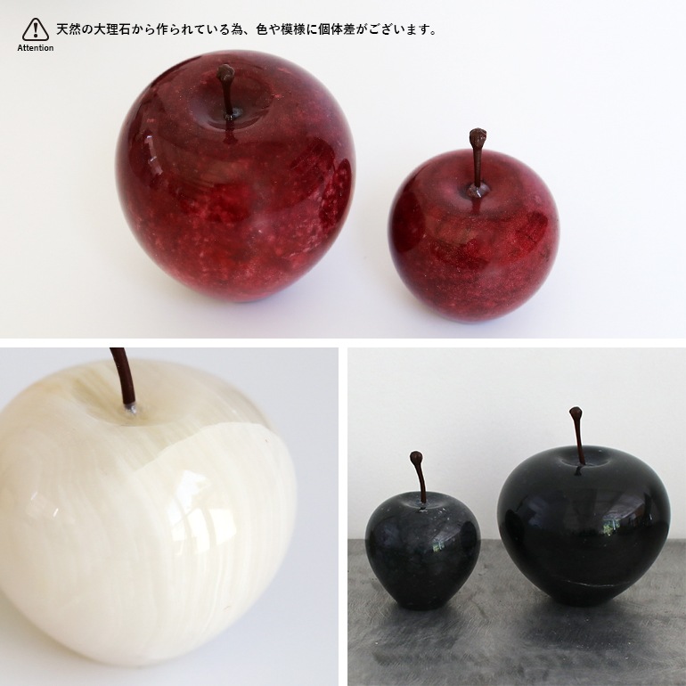 DETAIL ディテール｜MARBLE APPLE レッド L